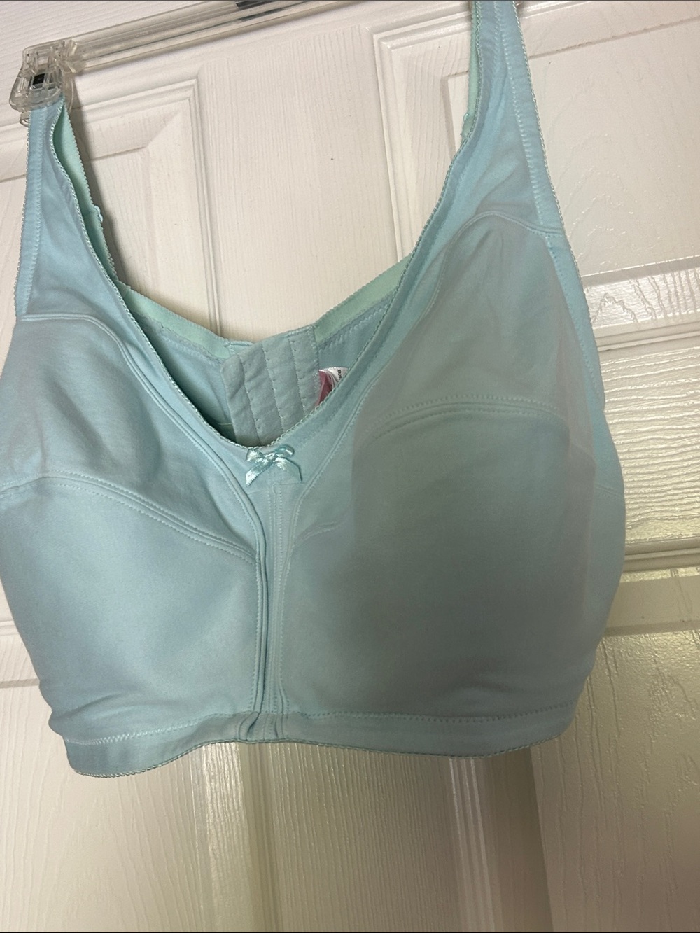 Soft Everyday Wireless Bra in Light Aqua
